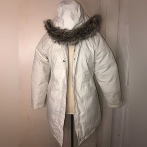 North face Arctic duo Down fur hooded parka sz XL